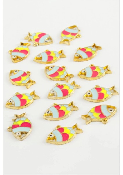 Balık Tek Kulp Mineli Bileklik ve Kolye Ucu Aparatı 1 Adet