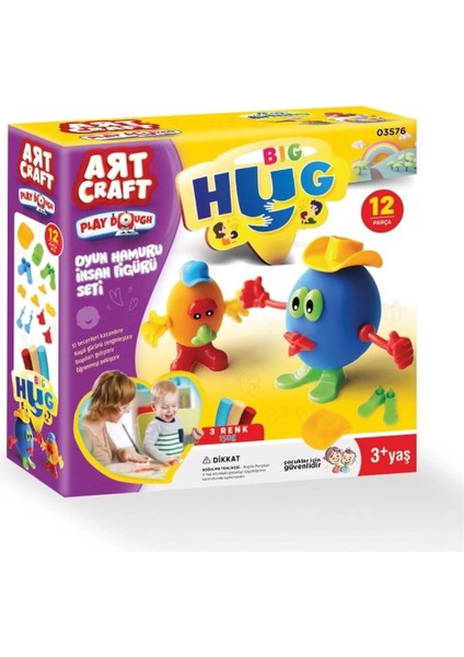 03576 Insan Figürü Seti Oyun Hamuru 150 gr -Fen