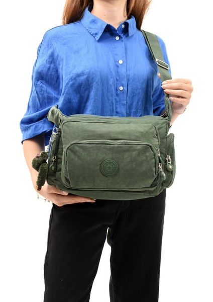 Çapraz Askılı Ultra Hafif Çok Cepli Omuz Çantası Klinkıl Kumaş fiyatları