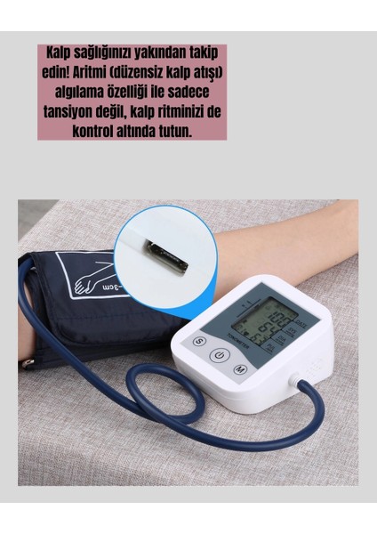 Kol Tipi LCD Ekranlı Elektronik Tansiyon Monitörü fırsatları