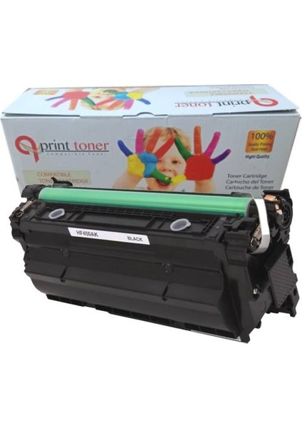 Hp 655A CF450A Muadil Toner Siyah 12500 Sayfa M652 M653 M681 M682