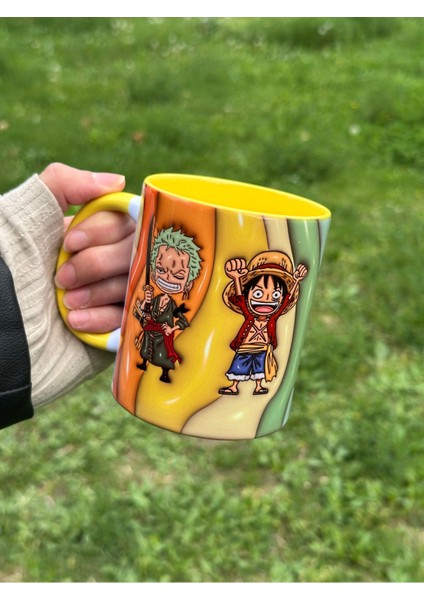 Luffy ve Zoro Kaliteli Porselen Hediyelik Kupa Bardak-Ev Ofis Çay Kahve Doğum Günü Hediyelik Kupa fiyatları