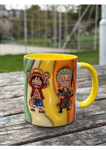 Luffy ve Zoro Kaliteli Porselen Hediyelik Kupa Bardak-Ev Ofis Çay Kahve Doğum Günü Hediyelik Kupa modelleri