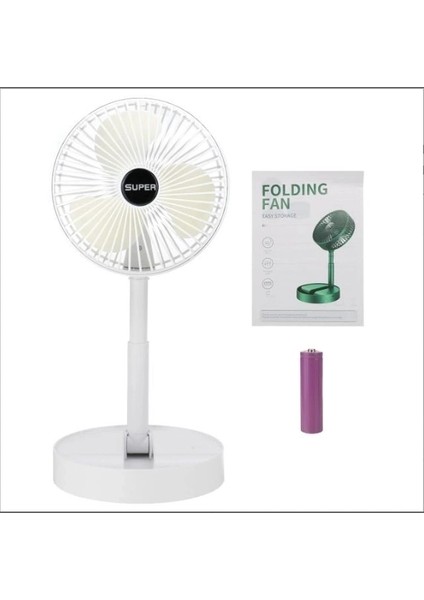 Buğz Katlanır Teleskopik Zemin Fanı Yaz Sessiz Öğrenci Masaüstü Fan USB Şarj Edilebilir Taşınabilir Ev Mini Hava Soğutucu fiyatları