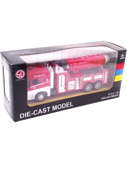 Die Cast Model Çek Bırak Duman Emici Itfaiye Kamyonu fırsatları