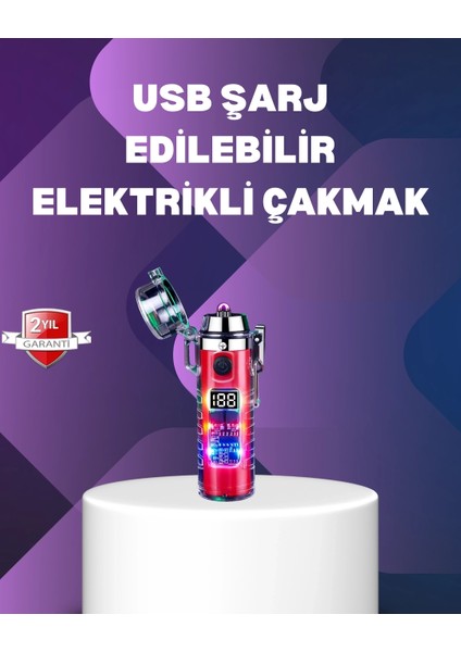 Su Geçirmez Rüzgar Geçirmez Elektronik Ark Çakmak