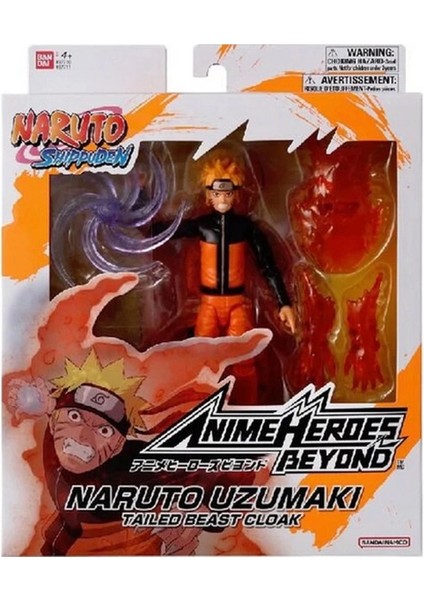 Bandai Naruto Anime Heroes Naruto Uzumaki Figür ve Aksesuar Seti 16 cm fırsatları