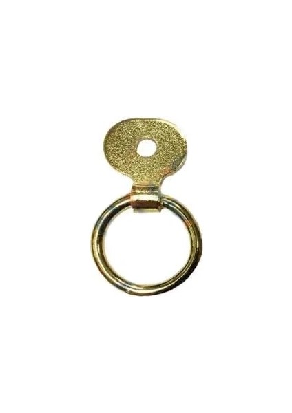 Buğz Halkalı Tablo, Çerçeve Askısı, Küçük, 15X28MM, Sarı - 1 Adet