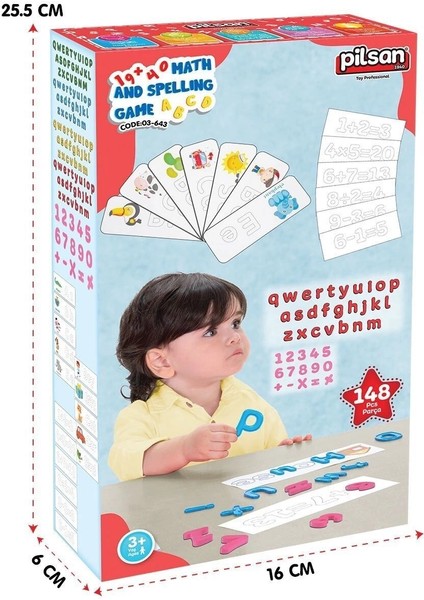 03 643 Matematik ve Hece Oyunu modelleri