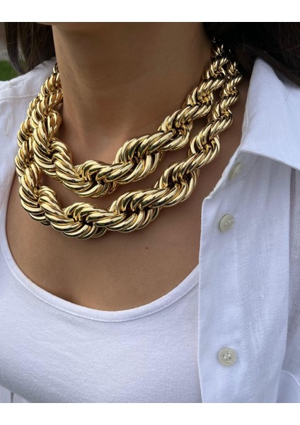 Kalın Burgu Uzun Kolye fırsatları