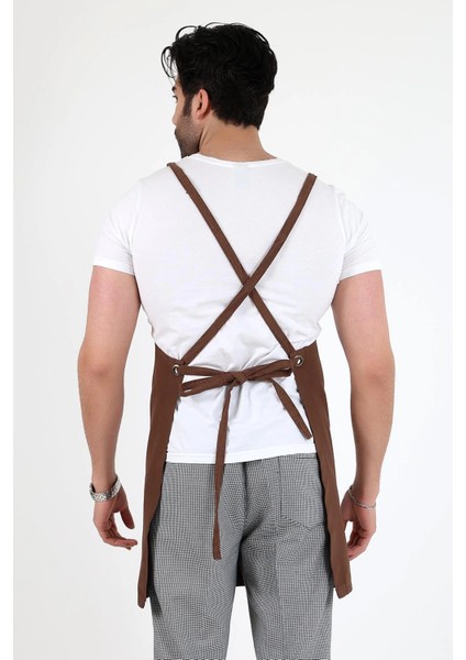 Barista Askılı Önlük Tek Cepli - Kahve fiyatları