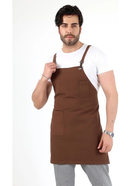 Barista Askılı Önlük Tek Cepli - Kahve indirimleri