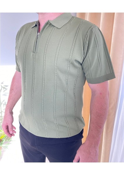 Fermuarlı Polo Yaka Triko modelleri