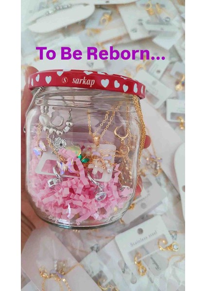 Sürpriz Takı Kavanozu Kız Çocukları Için