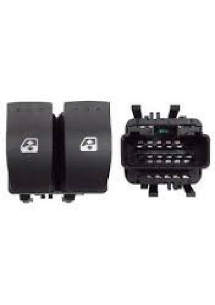 Mtxdpn Ön Sol 10 Fiş Li Siyah Megane 2 Master 8200315034