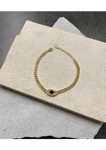 Taş ve Göz Detaylı Bileklik fiyatları