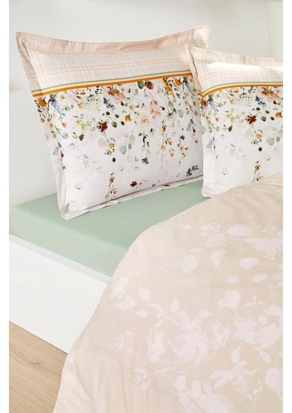 Özdilek Çift Kişilik Ranforce Nev Takımı Marigold Krem modelleri