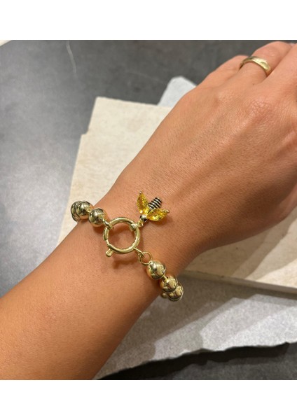 Arı Charmlı Bileklik