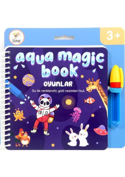 Aqua Magic Book Oyunlar(Sihirli Boyama Kitabı)