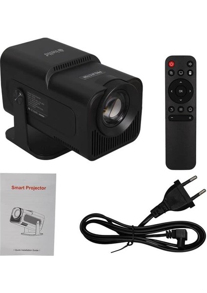 HY320 Android 11 Akıllı LED Ayarlanabilir Projeksiyon Fhd Kablosuz Görüntü Aktarım Destekli Ev Sinema Sistemi fırsatları