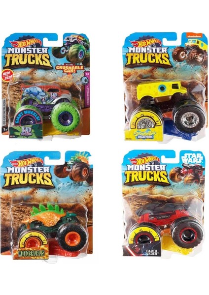 FYJ44 Hot Wheels, Monster Trucks 1:64 Arabalar - 1 Adet Fiyatıdır fiyatları