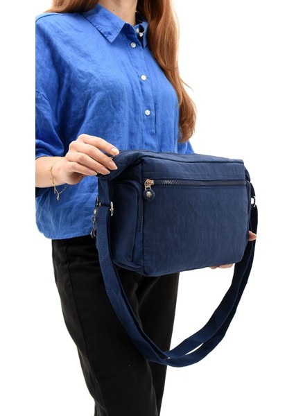 Çapraz Askılı Ultra Hafif Çok Cepli Omuz Çantası Klinkıl Kumaş modelleri