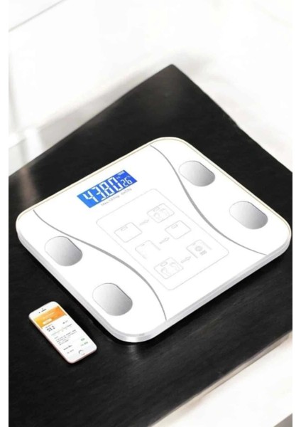 Tartı Baskül Dijital Elektronik Tartı Vücut Analiz Wifi Akıllı Yağ Ölçer modelleri