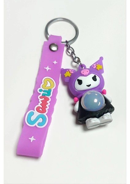 Çzgflm Karakteri Işıklı Silikon Anahtarlık