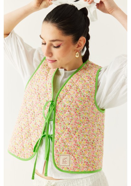 Daisy Çift Taraflı Yelek No:11