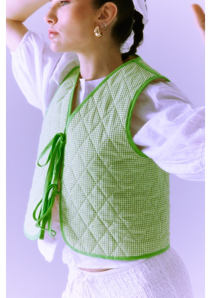 Daisy Çift Taraflı Yelek No:11