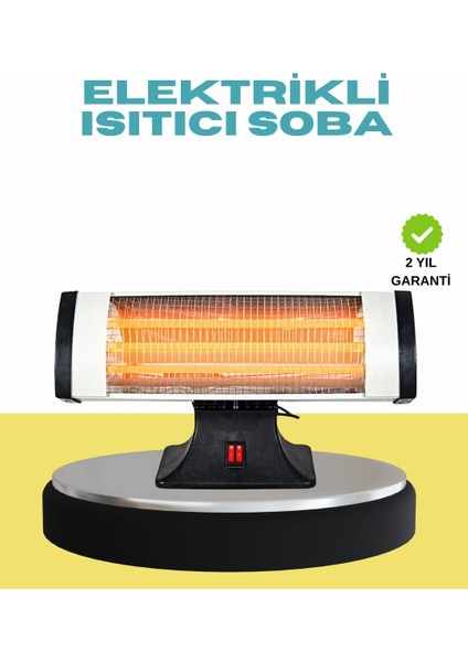 Buğz Zamanlayıcılı Infrared Isıtıcı 350 M² Alan Isıtma