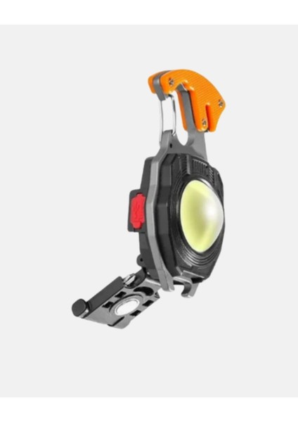 Buğz Mini LED Anahtarlık Fener – Şişe Açacağı, Tornavida, Düdük ve USB Şarj Özellikli fırsatları