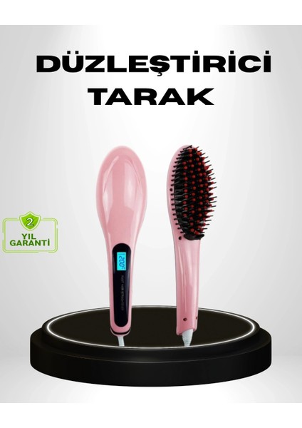 Buğz Seramik Plakalı Elektrikli Saç Düzleştirici – Hızlı Isınma, Uzun Kablo, 25W–39W Güç