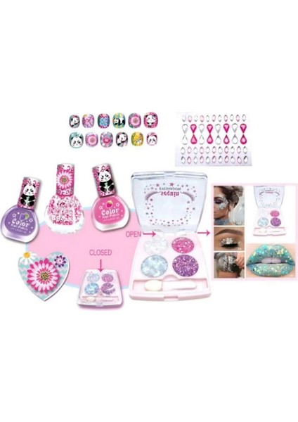 Tokidas Bling Makyaj Güzellik Tırnak Paketi fiyatları