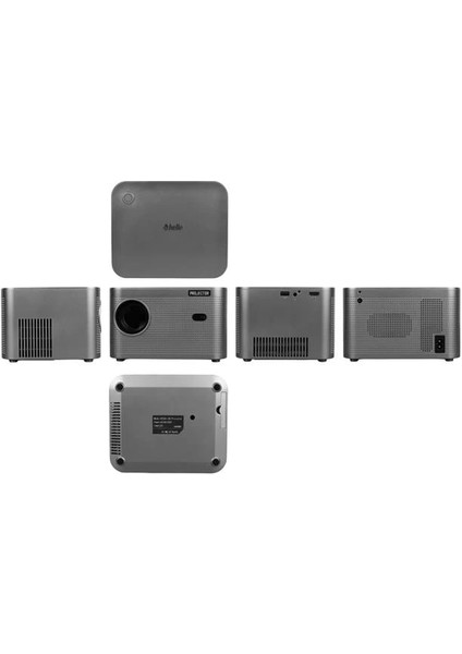 HY350 Sesli Komutlu Android 11 Akıllı LED Projeksiyon Fhd Kablosuz Görüntü Aktarım Destekli Ev Sinema Sistemi modelleri