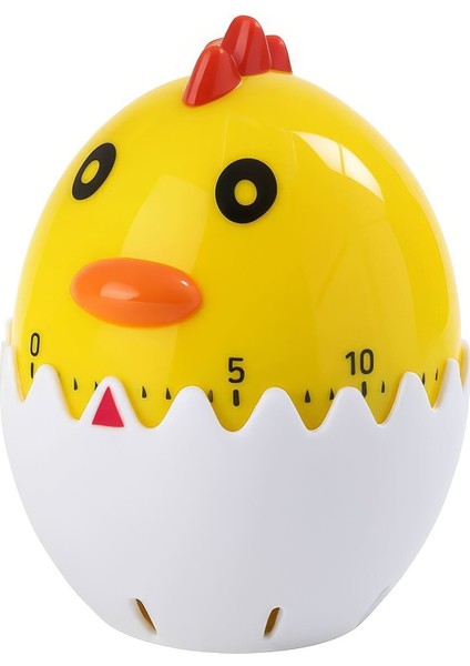 Civciv Model Mekanik Mutfak Zamanlayıcı Timer Çocuklar Için THR387X