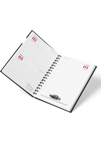 Kişiye Özel Isimli Atatürk Ajanda 2026 5li modelleri