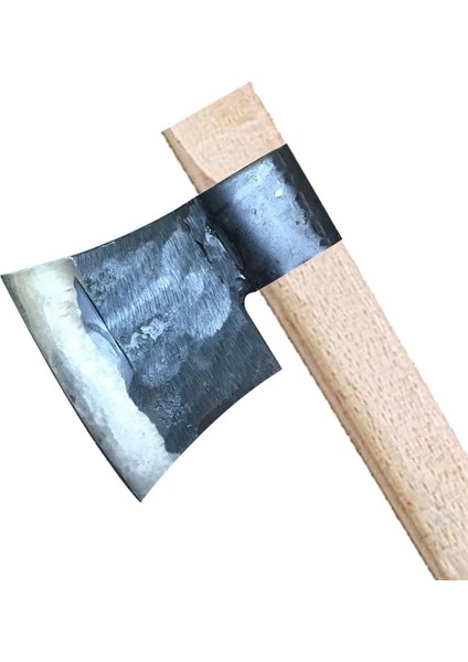 Buğz Küçük Sakallı Saplı Nacak - Balta 60CM - Dövme Çelikten