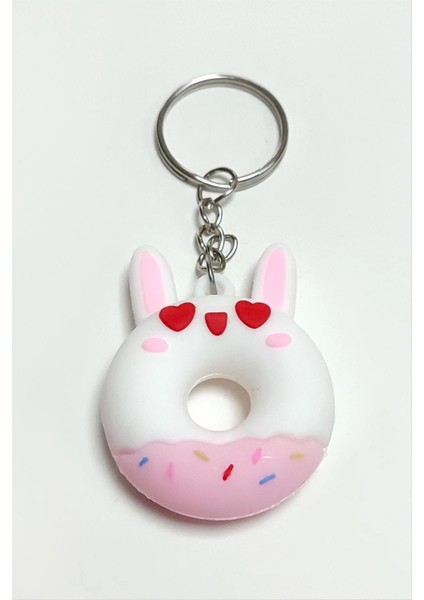 Simit Silikon Anahtarlık