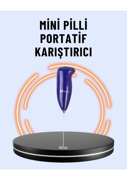 Buğz Portatif Kahve Köpürtücü – Latte, Cappuccino, Milkshake ve Puding Yapıcı