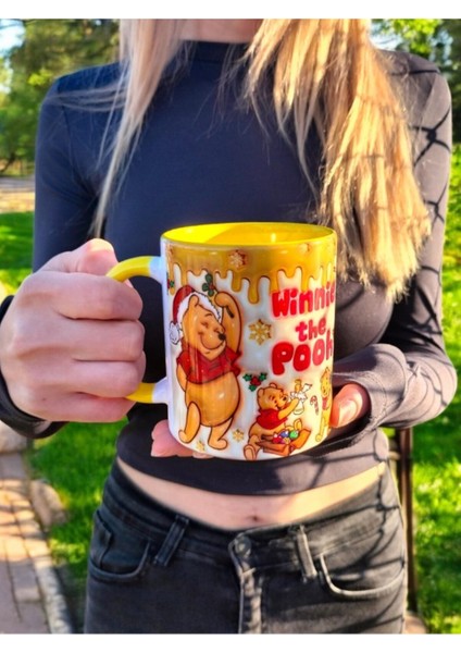 Winnie The Pooh Hediyelik Kaliteli Porselen Mega Kupa- Ev- Ofis Kupası fiyatları
