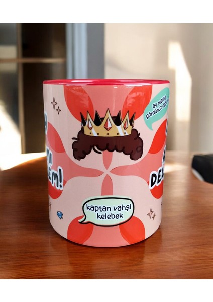 Prens Ayy Aklımı Deliricem Ev-Ofis-Hediyelik Porselen Kupa Bardak-Renkli Doğum Günü Hediyesi Kupa modelleri