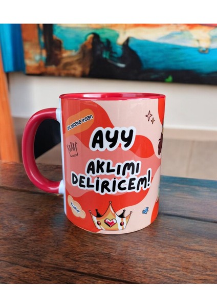 Prens Ayy Aklımı Deliricem Ev-Ofis-Hediyelik Porselen Kupa Bardak-Renkli Doğum Günü Hediyesi Kupa fırsatları
