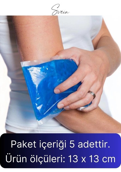 5'li Avantaj Küçük Boy Soğuk Sıcak Kompres Buz Jel Termojel El Ayak Diz Ağrı Tekrar Kullanılabilir indirimleri