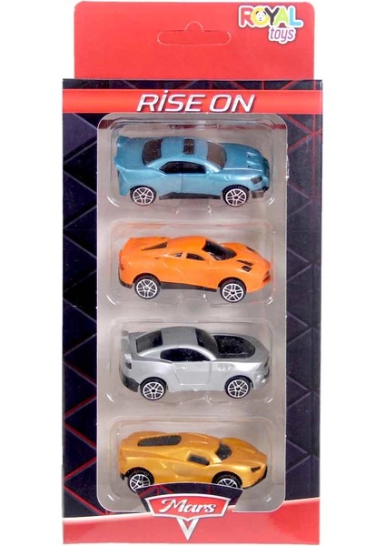 Rise On 4'lü Mini Araçlar