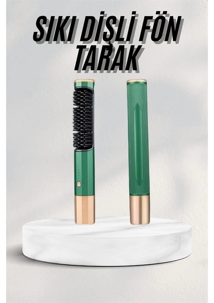Düzleştirici Fırça Saç Düzleştirici Arada Fön Tarak Taşınabilir fiyatları