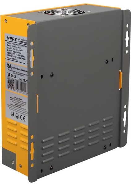 Sunsolar MPK40 Mppt Solar Şarj Kontrol Cihazı 40A 12V 24V 36V 48V Otomatik 250V Maksimum Pv LCD Ekranlı RS485 Portlu fiyatları