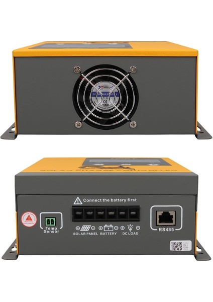 Sunsolar MPK40 Mppt Solar Şarj Kontrol Cihazı 40A 12V 24V 36V 48V Otomatik 250V Maksimum Pv LCD Ekranlı RS485 Portlu modelleri