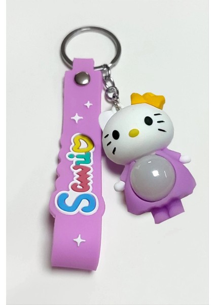 Çzgflm Karakteri Işıklı Silikon Anahtarlık fiyatları