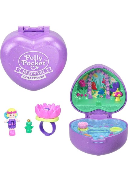 JCB24 Polly Pocket Yüzük Kutusu Oyun Seti modelleri